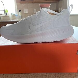 Nike All-White Athletic Sneakers